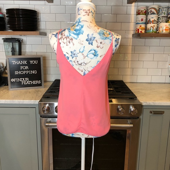 ASOS | Pink Scalloped Neck Tank Top - Picture 4 of 5